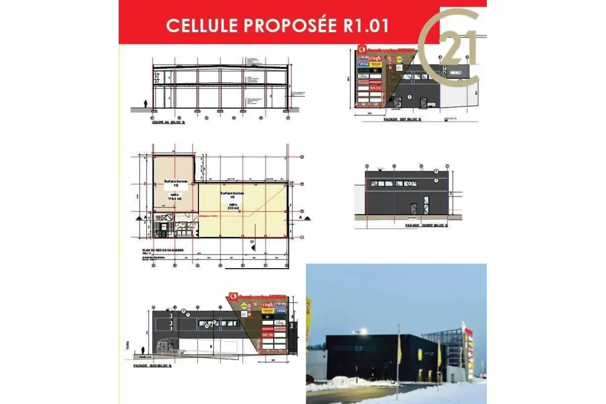 Commerce à louer à Bertrix 6880 1810.00€  chambres 434.00m² - annonce 3726