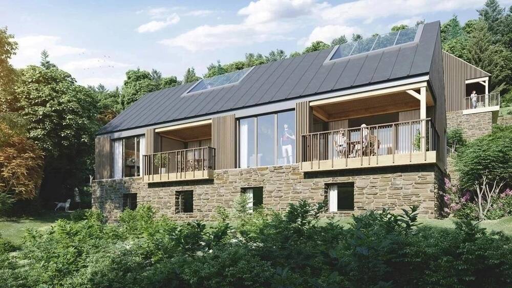 Bungalow à vendre à La Roche-en-Ardenne 6980 0.00€ 2 chambres m² - annonce 4538