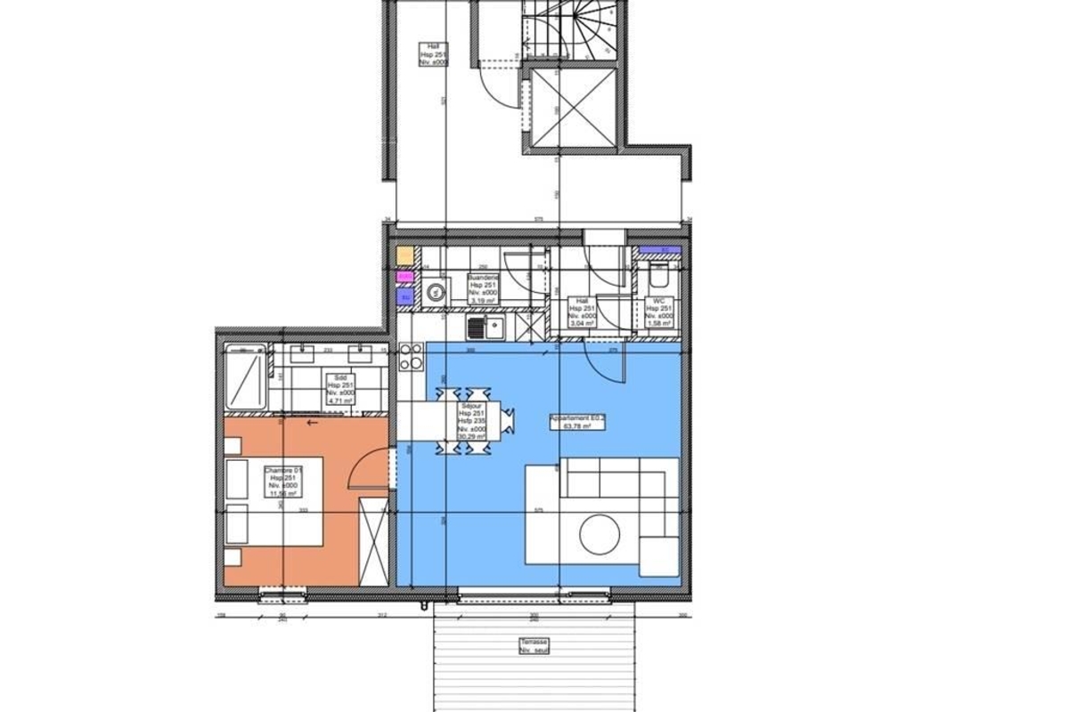 Appartement à vendre à Barvaux-sur-Ourthe 6940 166000.00€ 1 chambres 63.00m² - annonce 748918