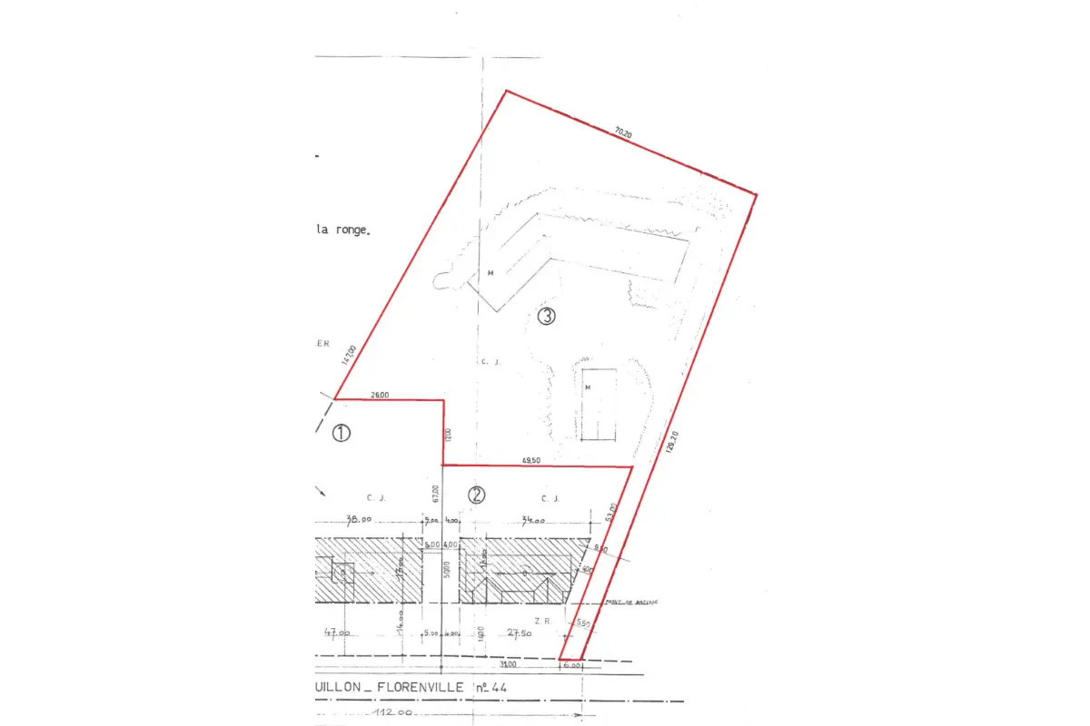 Terrain à vendre à Florenville 6820 205000.00€  chambres m² - annonce 299084