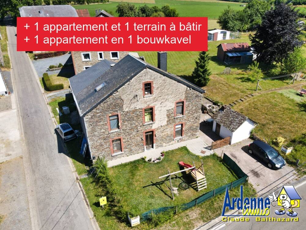Immeuble de rapport - Immeuble à appartement à vendre à Tavigny 6662 300000.00€ 7 chambres 363.00m² - annonce 393208