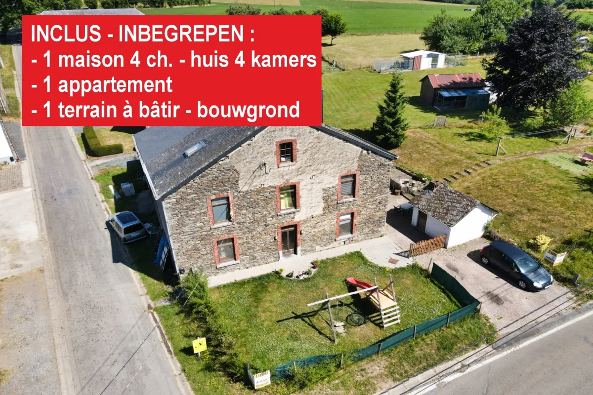 Maison à vendre à Tavigny 6662 290000.00€ 7 chambres 363.00m² - annonce 393208