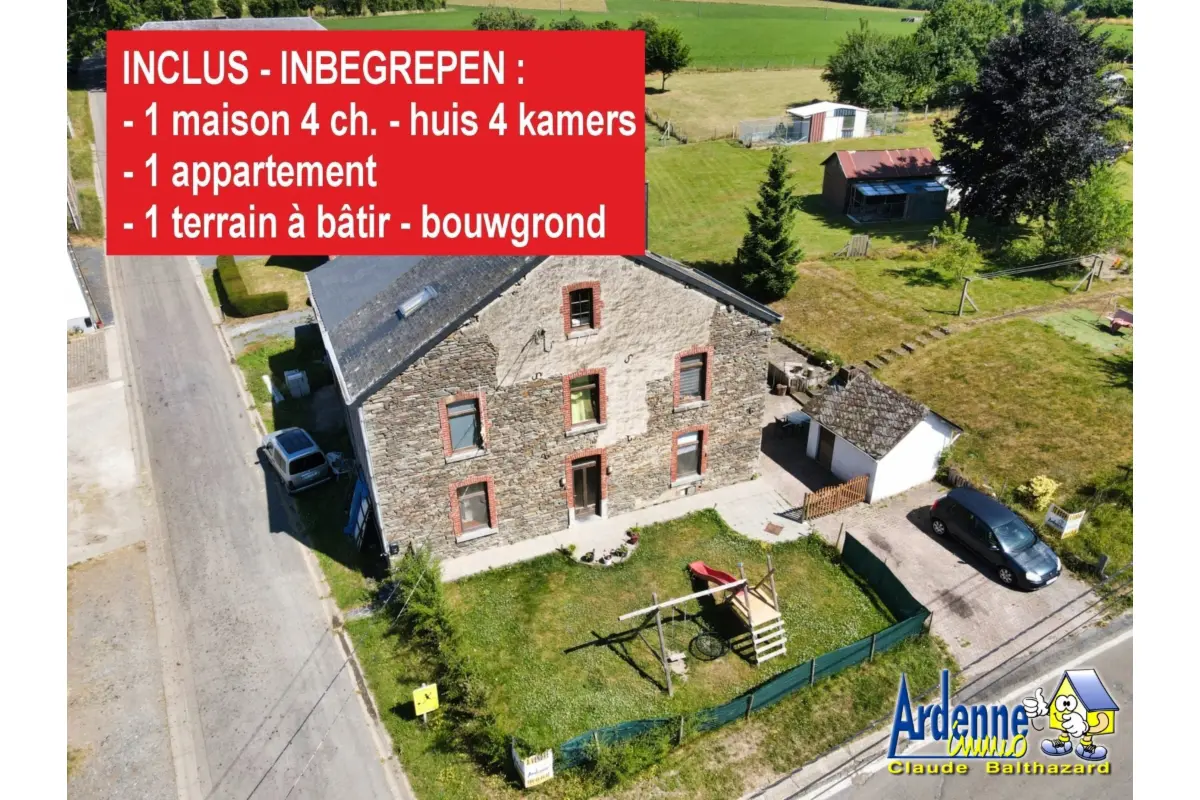 Maison à vendre à Tavigny 6662 280000.00€ 7 chambres 363.00m² - annonce 393208