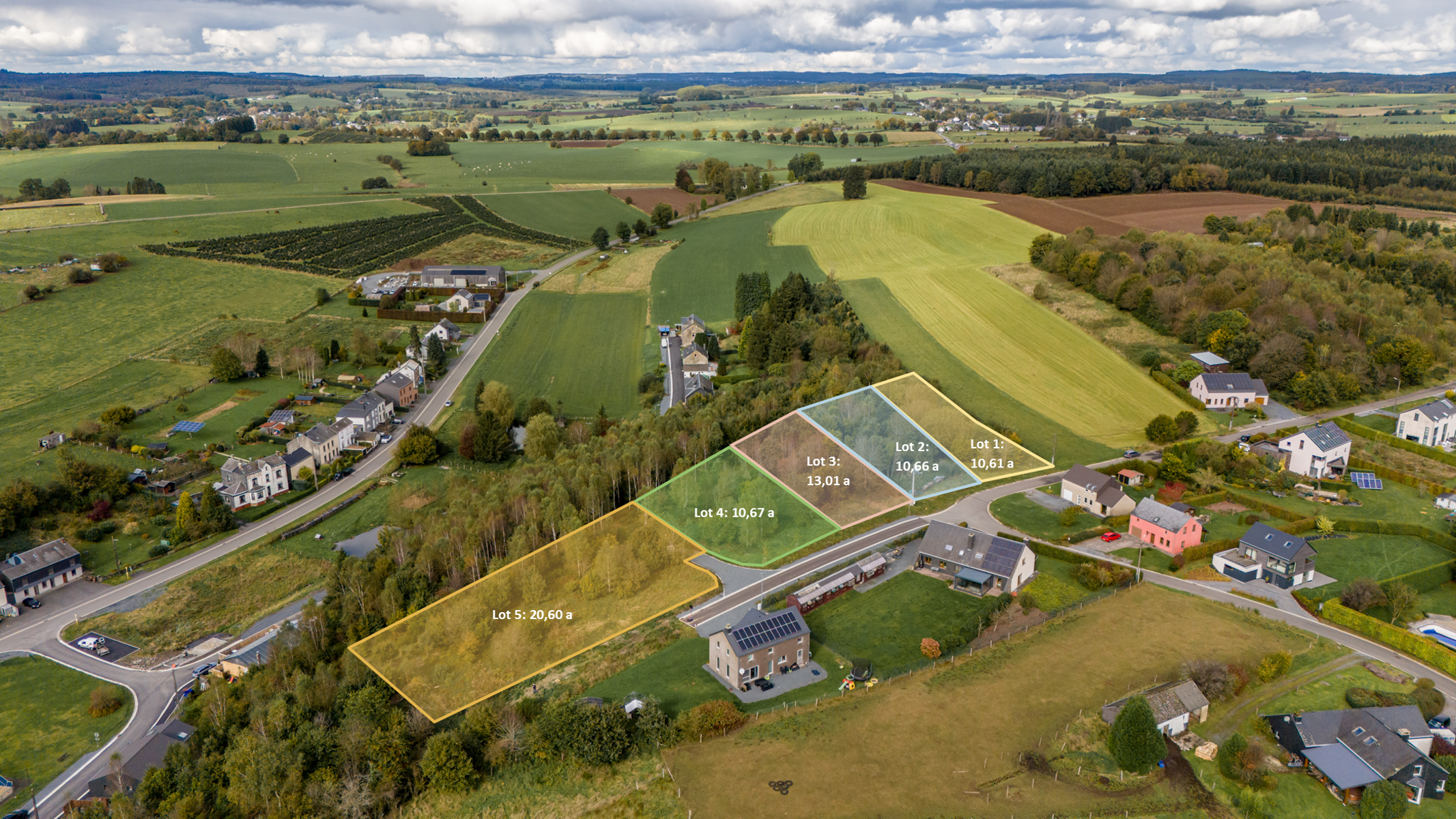 Terrain à vendre à Neufchâteau 6840 100000.00€ chambres m² - annonce 418999