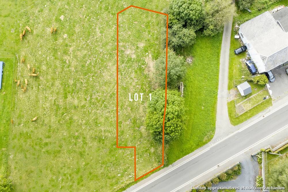 Terrain à vendre à Gouvy 6670 55000.00€ chambres m² - annonce 498525