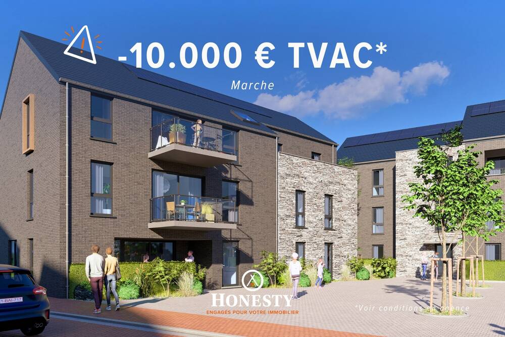 Appartement à vendre à Marche-en-Famenne 6900 254900.00€ 2 chambres 89.00m² - annonce 521102