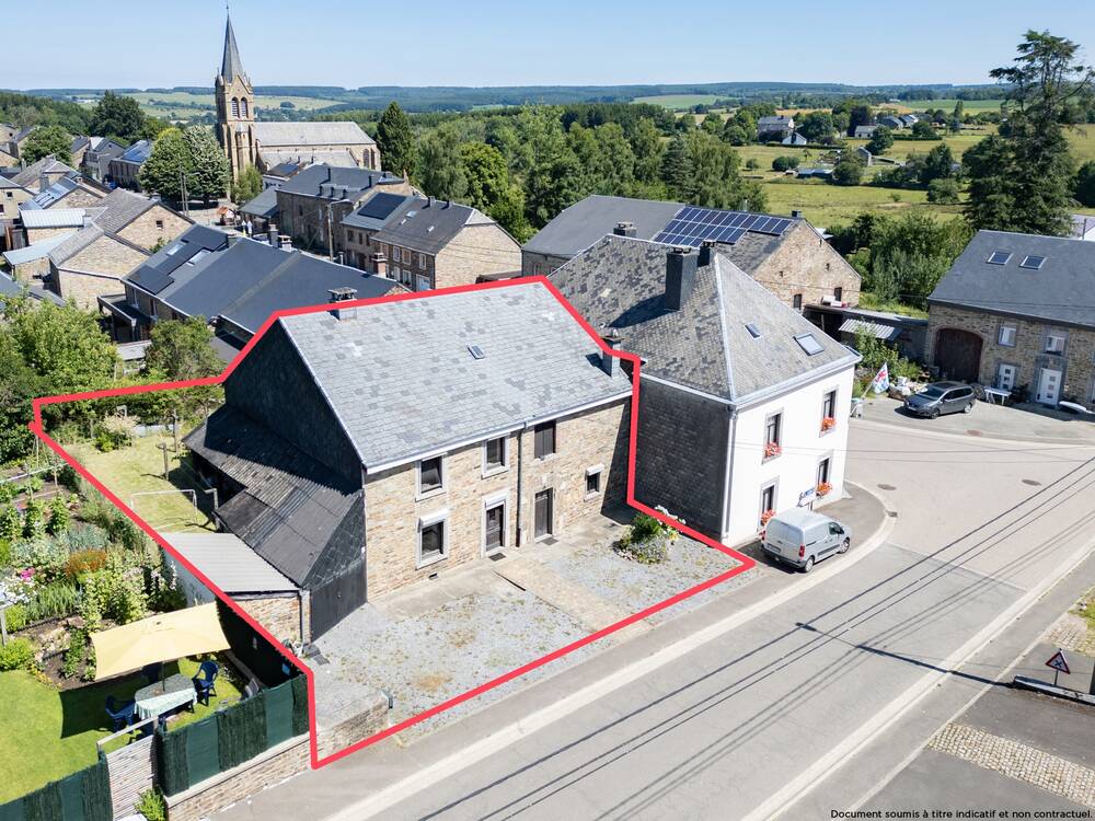Maison à vendre à Saint-Hubert 6870 169000.00€ 3 chambres 150.00m² - annonce 536305