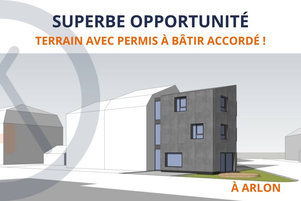 Terrain à vendre à Arlon 6700 179000.00€  chambres m² - annonce 536419