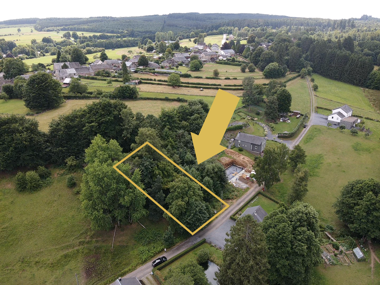 Terrain à vendre à Lavacherie 6681 40000.00€ chambres m² - annonce 540616