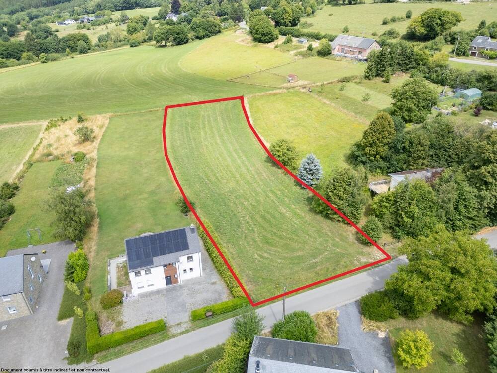 Terrain à vendre à Beausaint 6980 135000.00€ chambres m² - annonce 552077