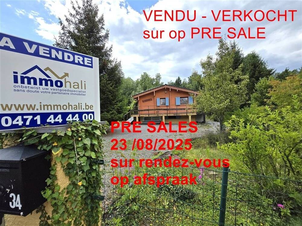 Bungalow à vendre à Erezée 6997 249000.00€ 3 chambres 161.00m² - annonce 553688
