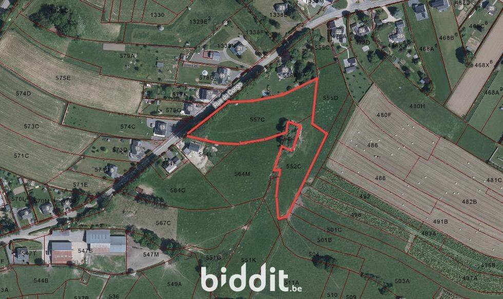 Terrain à vendre à Libin 6890 160000.00€  chambres m² - annonce 589315