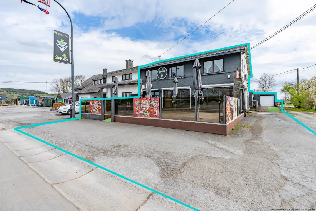Immeuble mixte à vendre à Manhay 6960 270000.00€ 2 chambres 510.00m² - annonce 595437