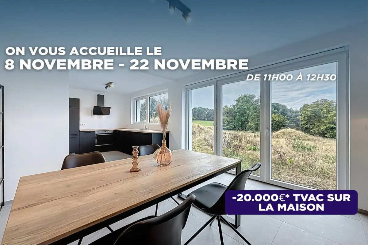 Maison à vendre à Neufchâteau 6840 329900.00€ 3 chambres 133.00m² - annonce 605007