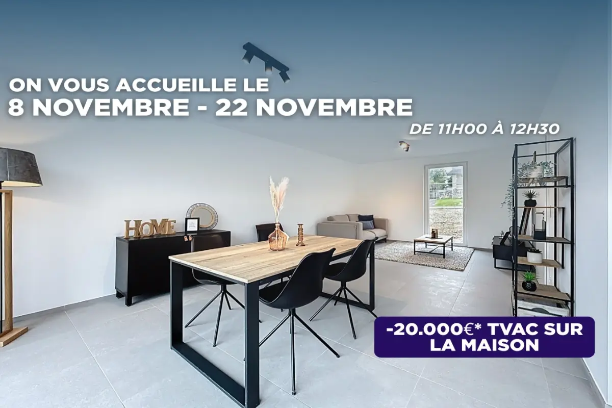 Maison à vendre à Neufchâteau 6840 326900.00€ 3 chambres 133.00m² - annonce 614991