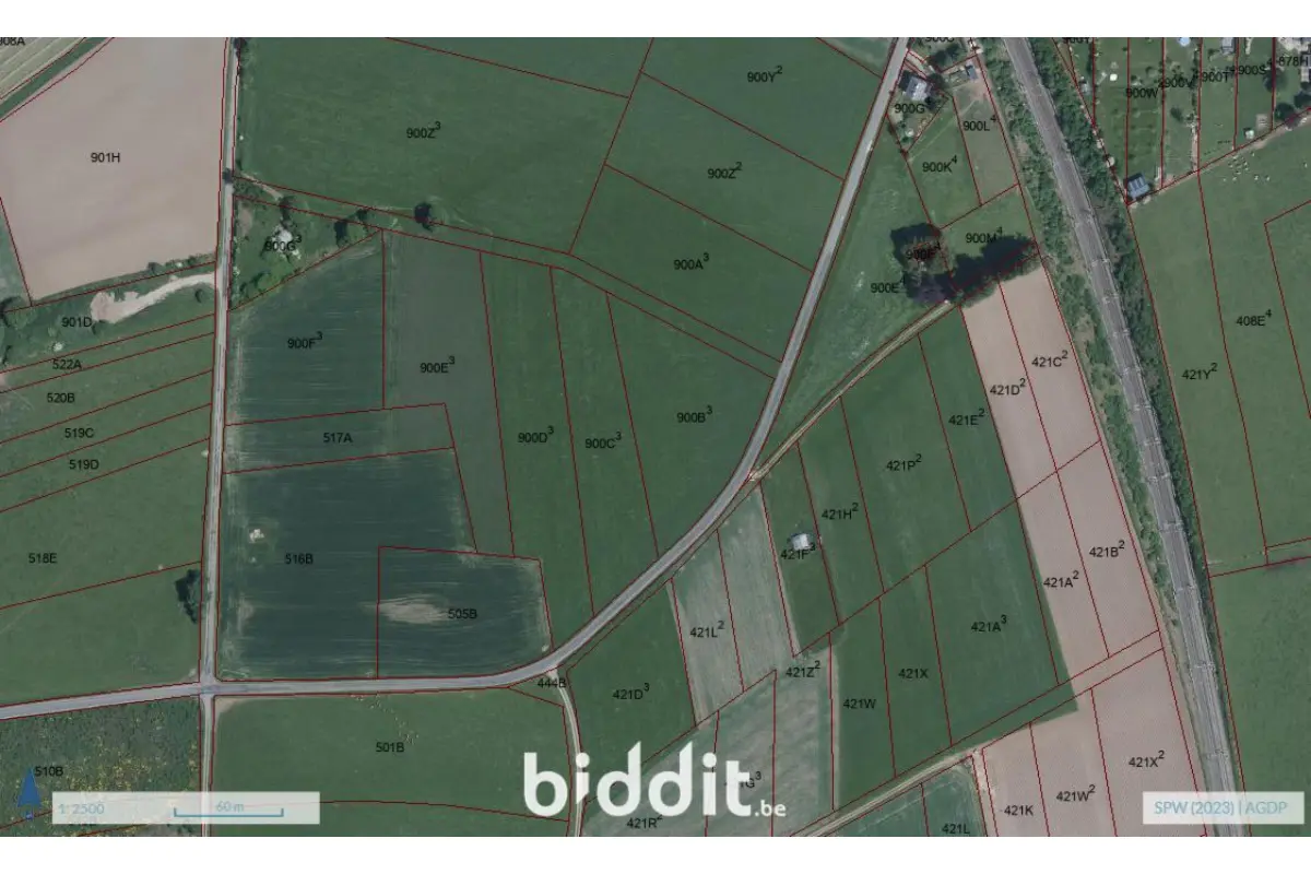 Terrain non bâtissable à vendre à Saint-Pierre 6800 36900.00€  chambres m² - annonce 632542