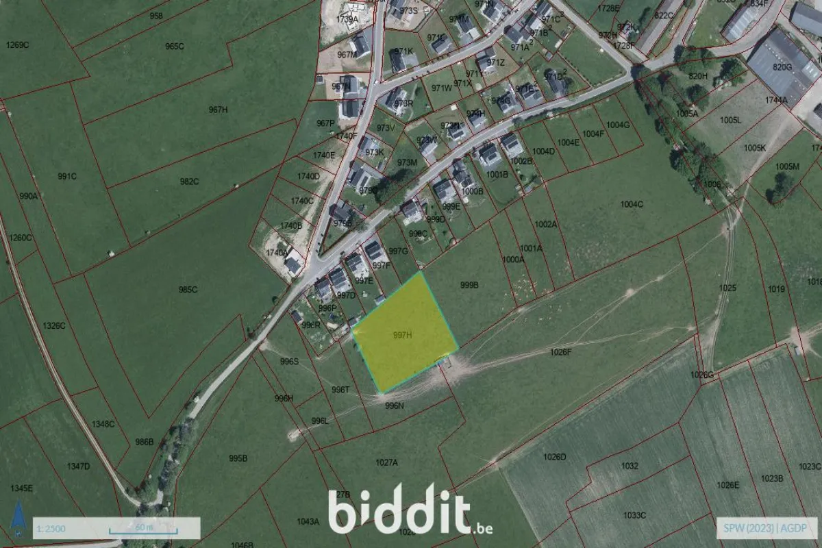 Terrain à vendre à Saint-Pierre 6800 9200.00€  chambres m² - annonce 632541