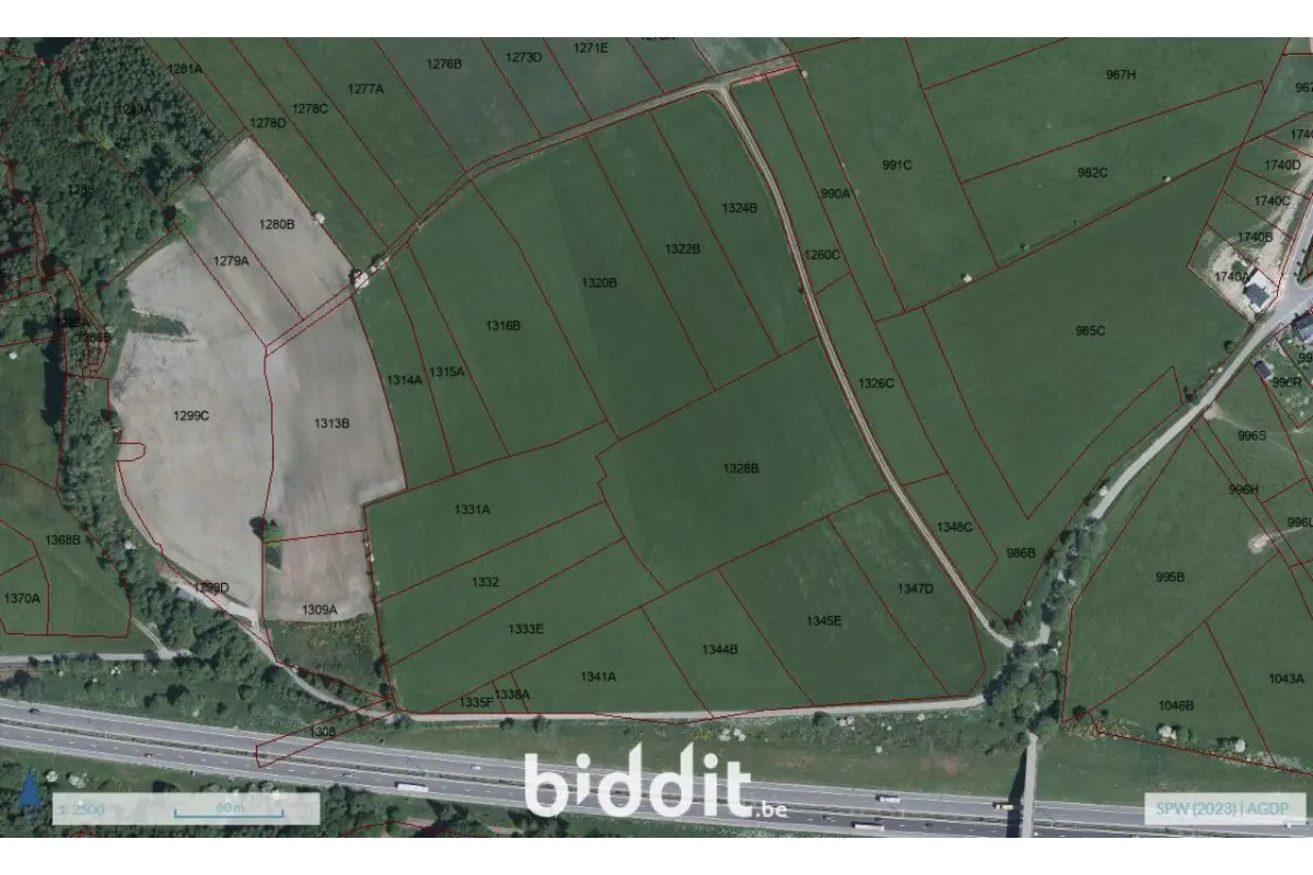 Terrain non bâtissable à vendre à Saint-Pierre 6800 38500.00€  chambres m² - annonce 632549