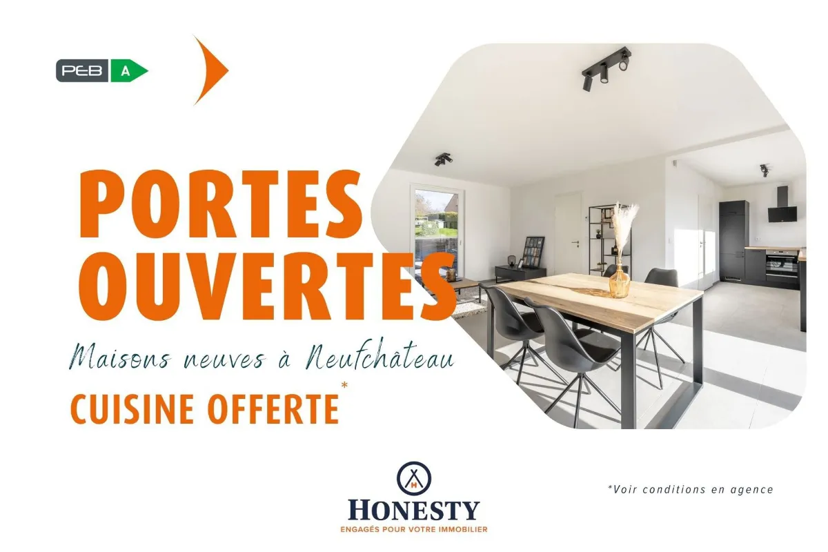 Maison à vendre à Hamipré 6840 0.00€ 3 chambres 120.00m² - annonce 636592