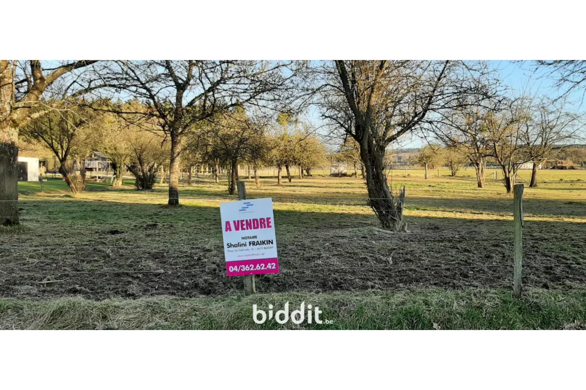 Terrain à vendre à Heyd 6941 99000.00€  chambres m² - annonce 641507