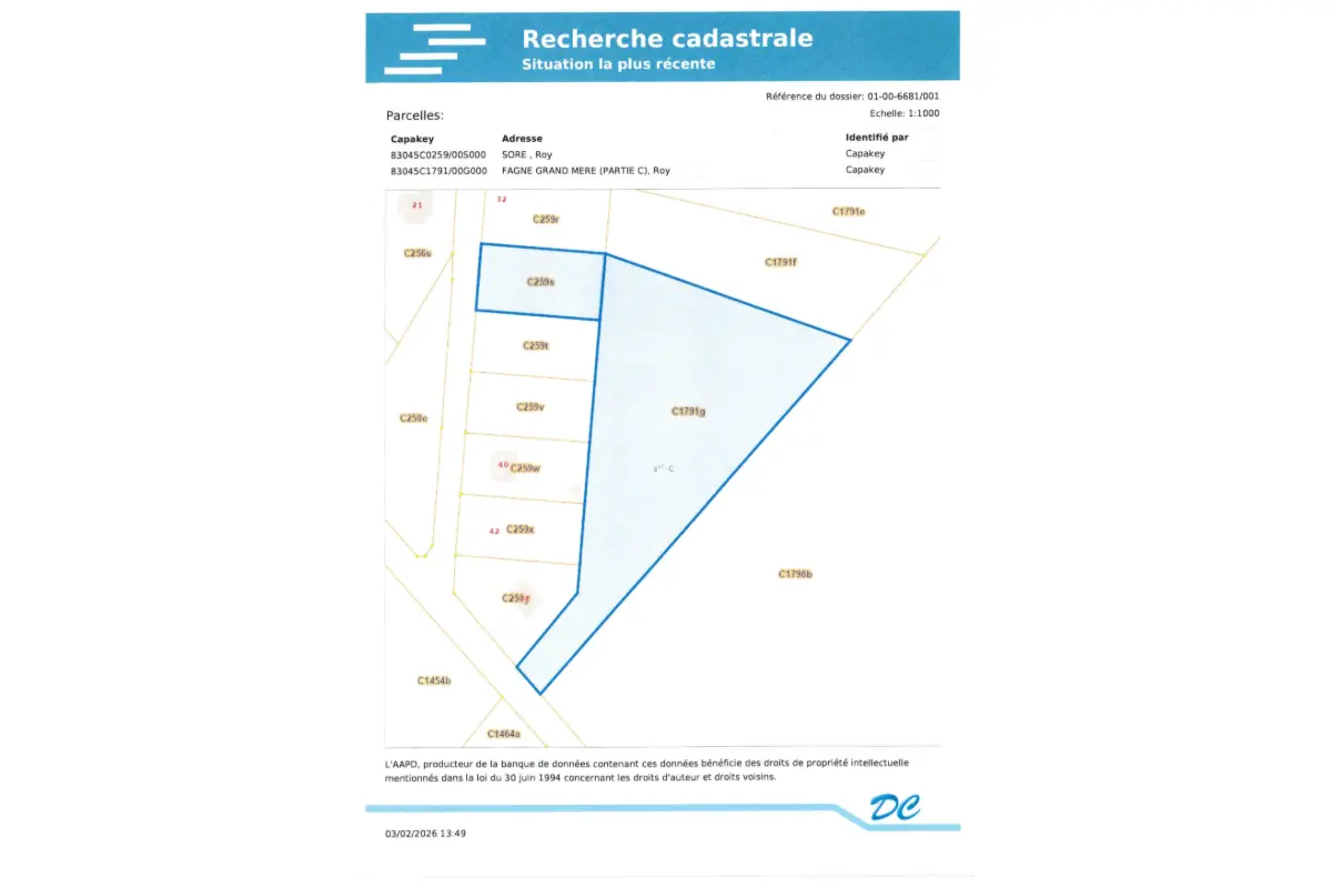Terrain à bâtir à vendre à Marche-en-Famenne 6900 169000.00€  chambres m² - annonce 689227