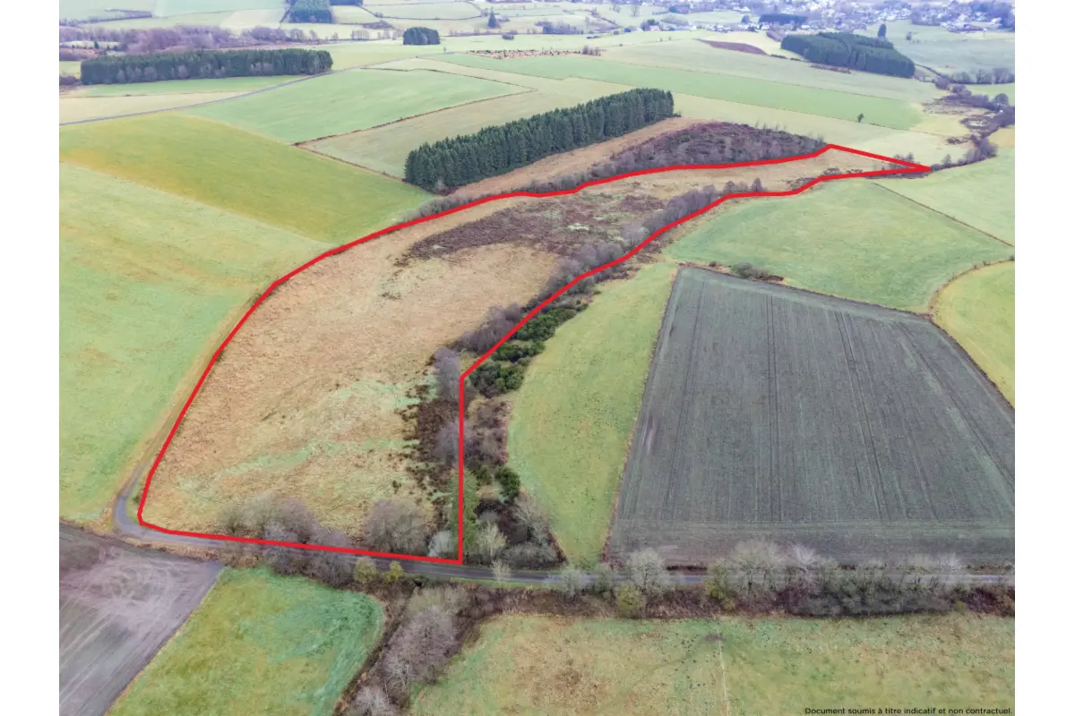 Terrain à vendre à Juseret 6642 129000.00€  chambres m² - annonce 711390