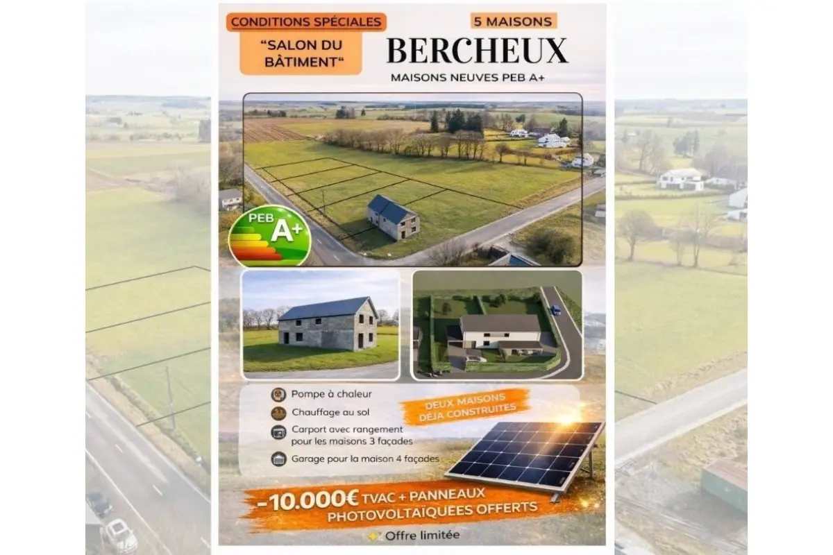Maison à vendre à Vaux-sur-Sûre 6640 339900.00€ 3 chambres 120.00m² - annonce 718544