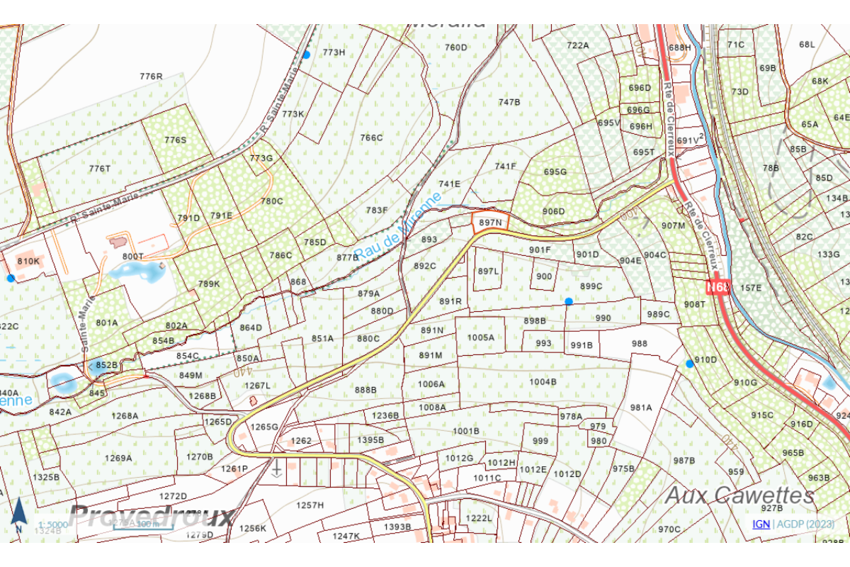 Terrain non bâtissable à vendre à Vielsalm 6690 6500.00€  chambres m² - annonce 731329