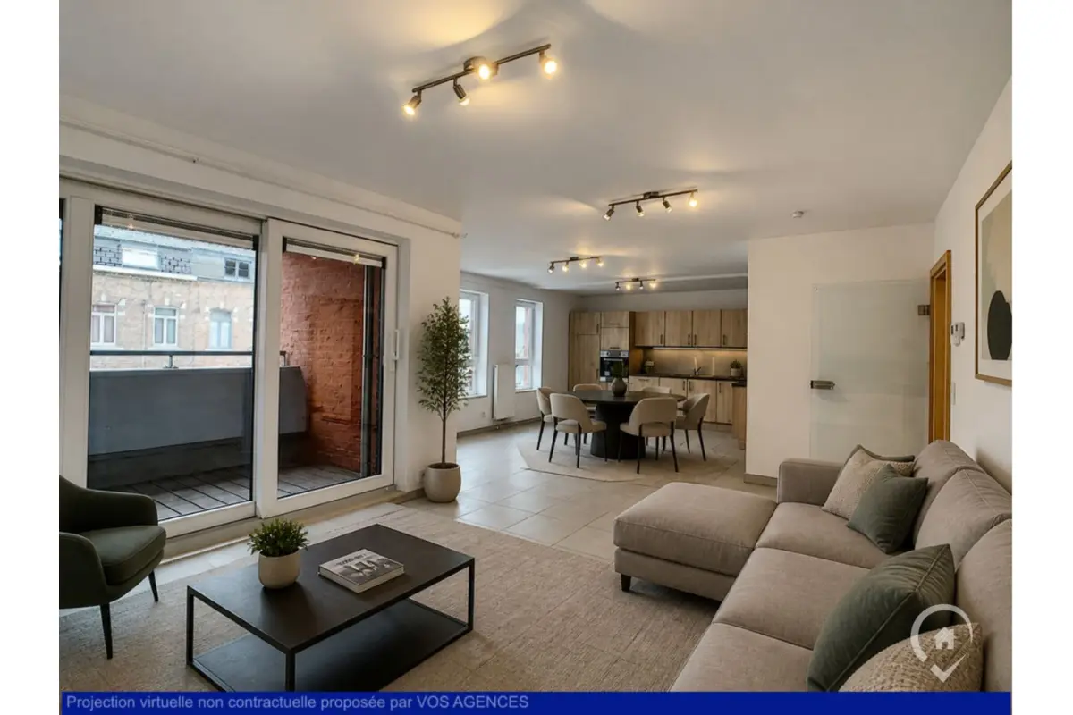 Appartement à louer à Marche-en-Famenne 6900 940.00€ 3 chambres 85.00m² - annonce 736193