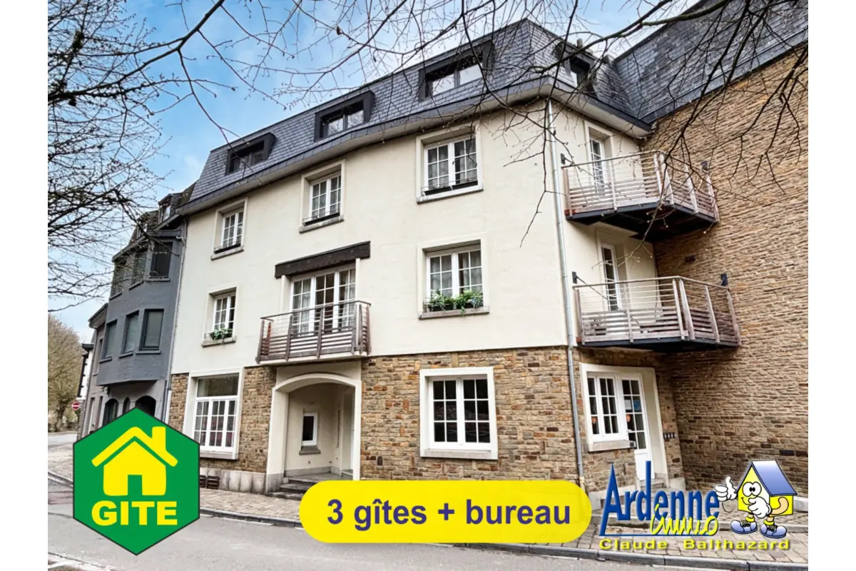 Immeuble mixte à vendre à La Roche-en-Ardenne 6980 720000.00€ 5 chambres 225.00m² - annonce 737765