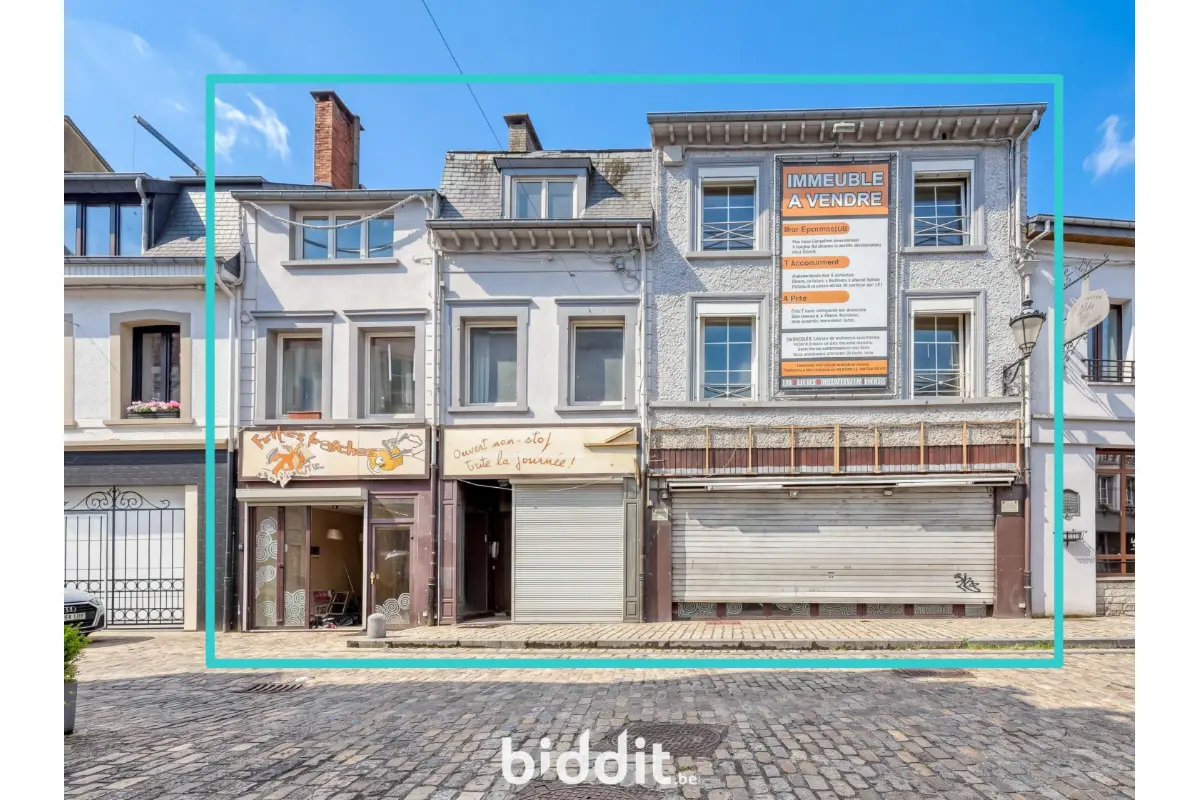 Immeuble de rapport - Immeuble à appartement à vendre à Bouillon 6830 147000.00€ 12 chambres m² - annonce 785134