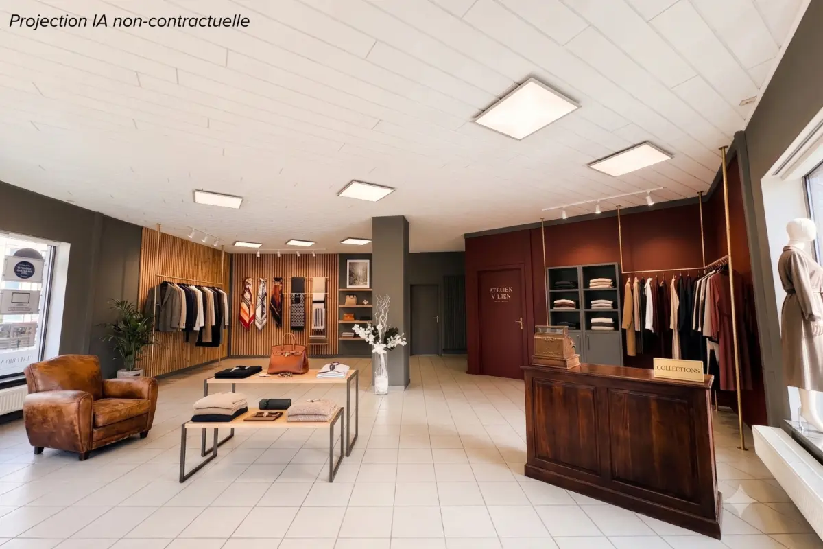 Commerce à louer à Libramont-Chevigny 6800 1100.00€  chambres 65.00m² - annonce 800473
