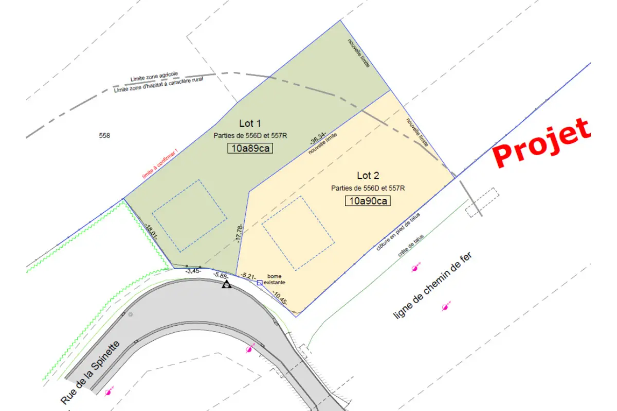 Terrain à vendre à Recogne 6800 70000.00€  chambres m² - annonce 811521