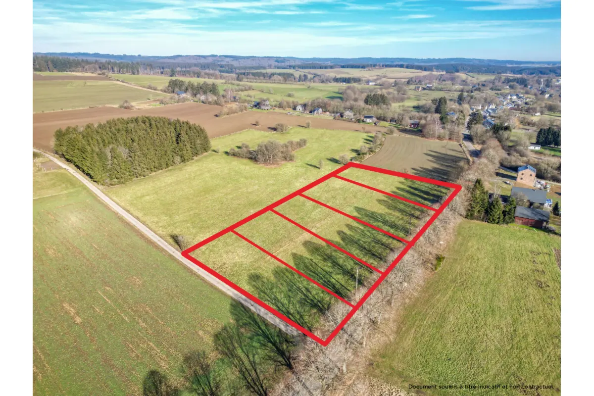Terrain à vendre à Houffalize 6660 115000.00€  chambres m² - annonce 817945