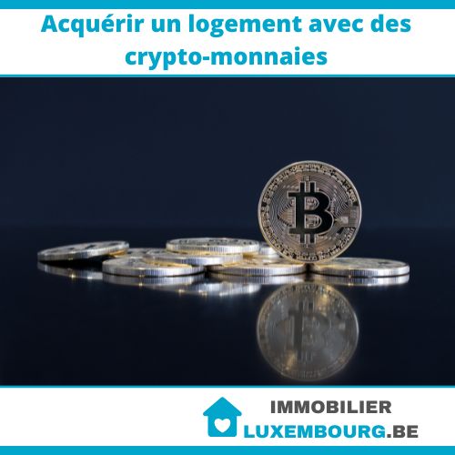 Acquérir un logement avec des crypto-monnaies